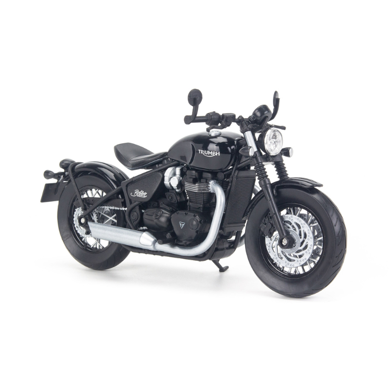  Mô hình xe mô tô Triumph Bonneville Bobber 1:12 Welly 