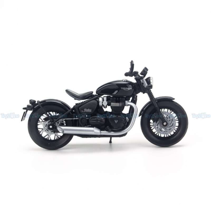 Mô hình xe mô tô Triumph Bonneville Bobber 1:12 Welly