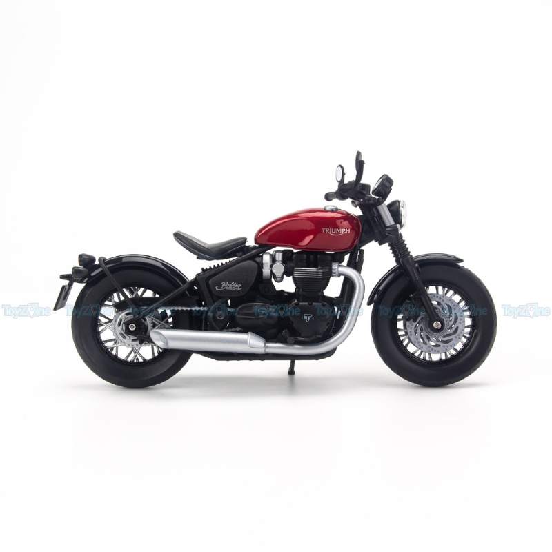 Mô hình xe mô tô Triumph Bonneville Bobber 1:12 Welly