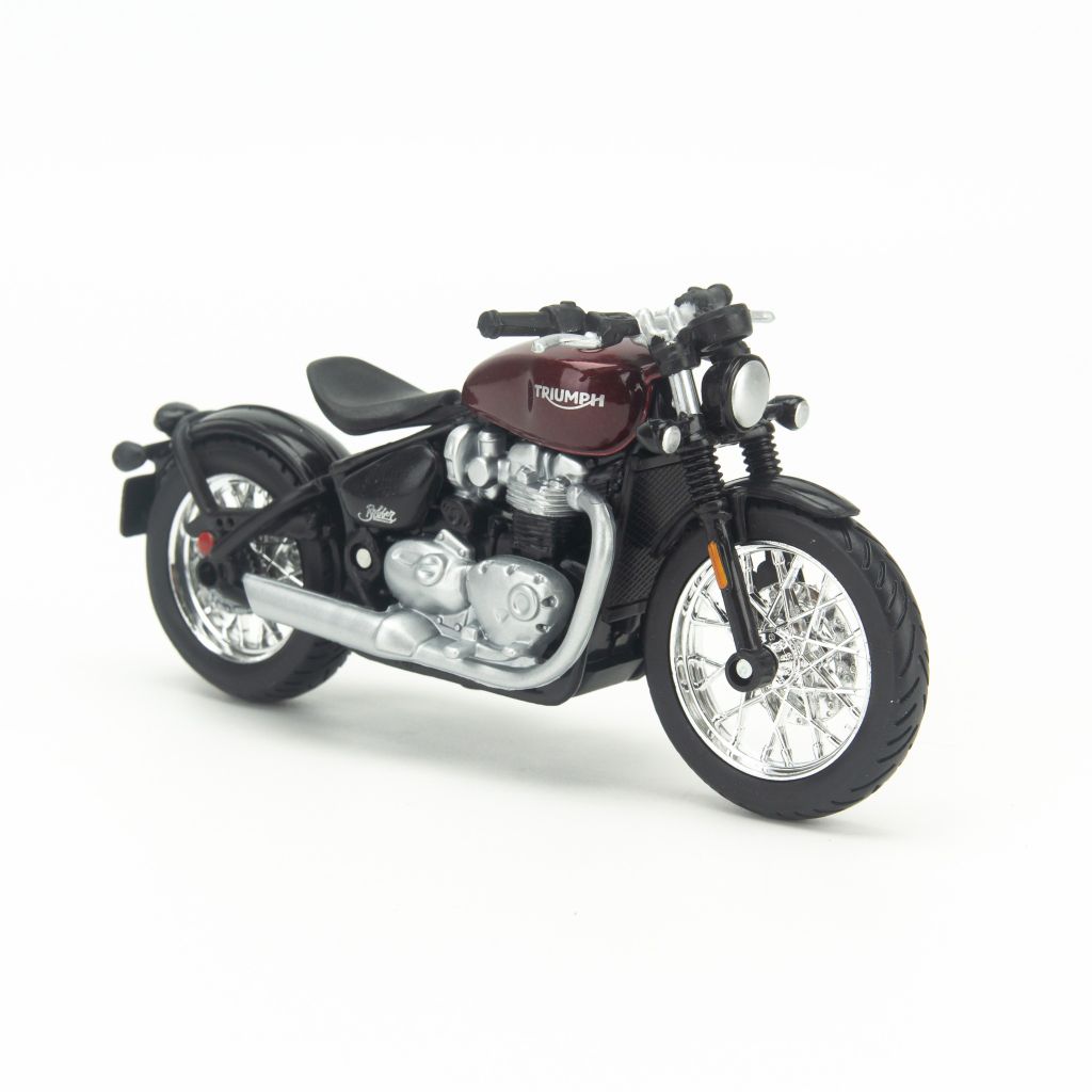  Mô hình xe mô tô Triumph Bonneville Bobber 1:18 Bburago 18-51067 