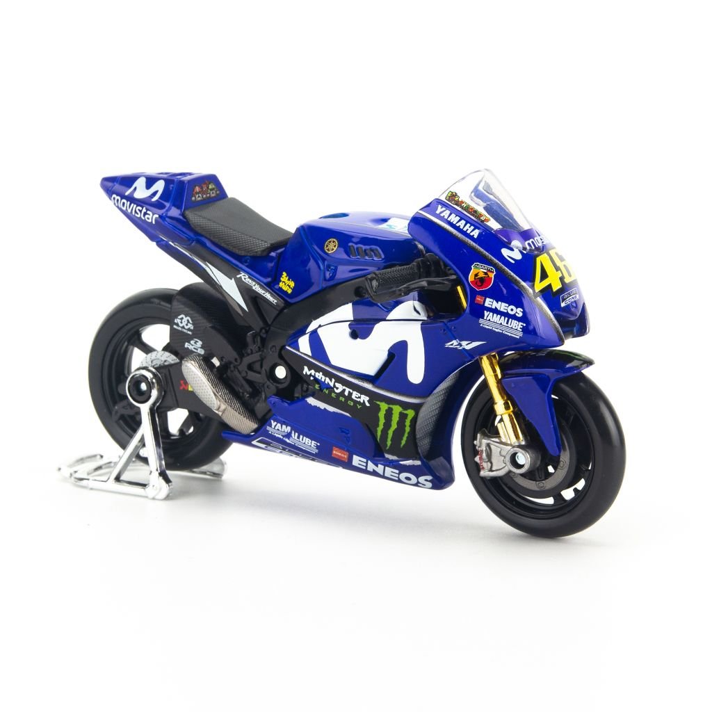  Mô hình xe mô tô Yamaha Team Moto GP 46 Rossi 2018 1:18 Maisto- 31594-46 