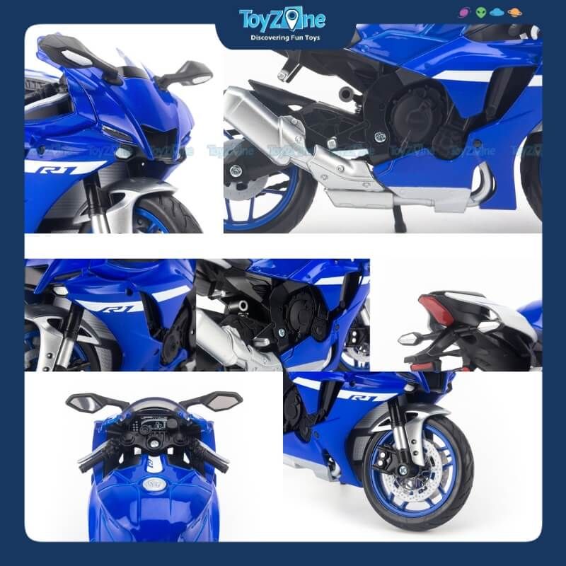 Mô hình xe mô tô Yamaha YZF-R1 2021 1:12 Maisto 21847
