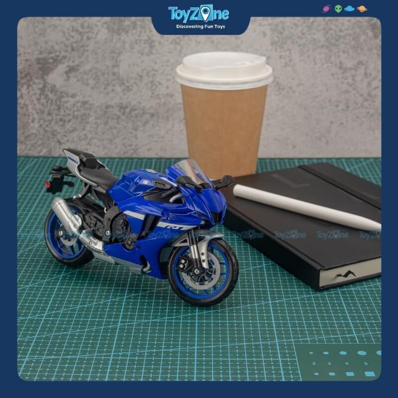 Mô hình xe mô tô Yamaha YZF-R1 2021 1:12 Maisto 21847