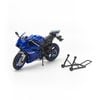 Mô hình xe mô tô Yamaha YZF-R6 2020 1:12 Welly Blue (4)