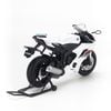 Mô hình xe mô tô Yamaha YZF-R6 2020 1:12 Welly White (2)