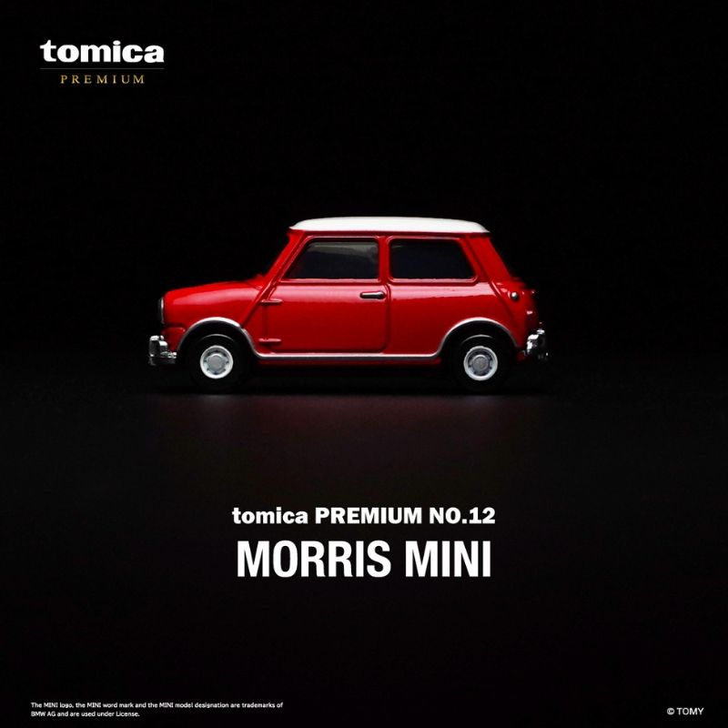 Mô hình xe Morris Mini No.12 1:50 Tomica Premium