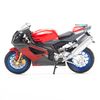 Mô hình xe mô tô Aprilia RSV 1000R 1:18 Welly Red (5)