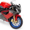  Mô hình xe mô tô Aprilia RSV 1000R 1:18 Welly Red-12808PW 