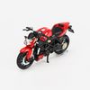  Mô hình xe mô tô Ducati Mod.Streetfighter S 1:18 Maisto Red 