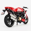  Mô hình xe mô tô Ducati Mod.Streetfighter S 1:18 Maisto Red 