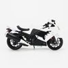  Mô hình xe mô tô Kawasaki Ninja ZX-14R 1:12 Maisto White 