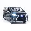 Mô hình xe mpv Lexus LM300 1:24 Chezhi black (6)