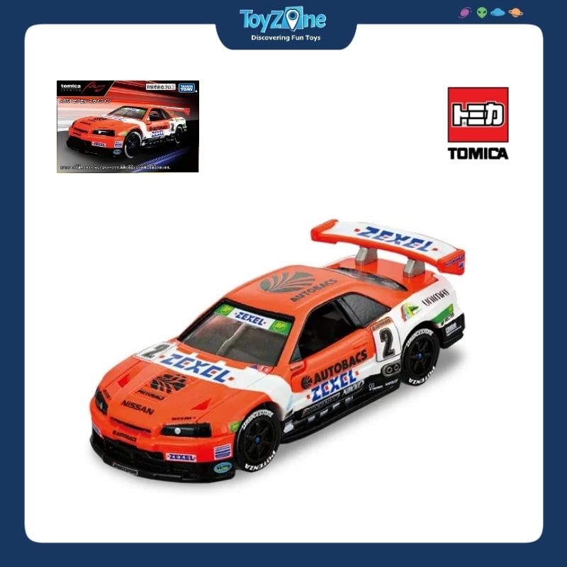 Mô hình xe Nissan ARTA Zexel Skyline 1:63 TOMICA PREMIUM RACING