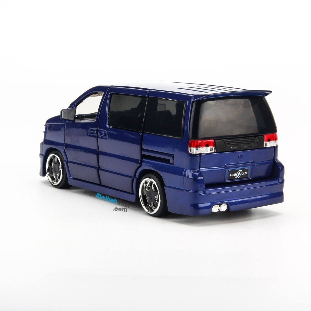 Mô hình xe Nissan Fabulous APE50 Elgrand 1:32 Jackiekim