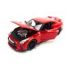  Mô hình xe Nissan GT-R 2017 1:24 Bburago Red - MH18-21082R 