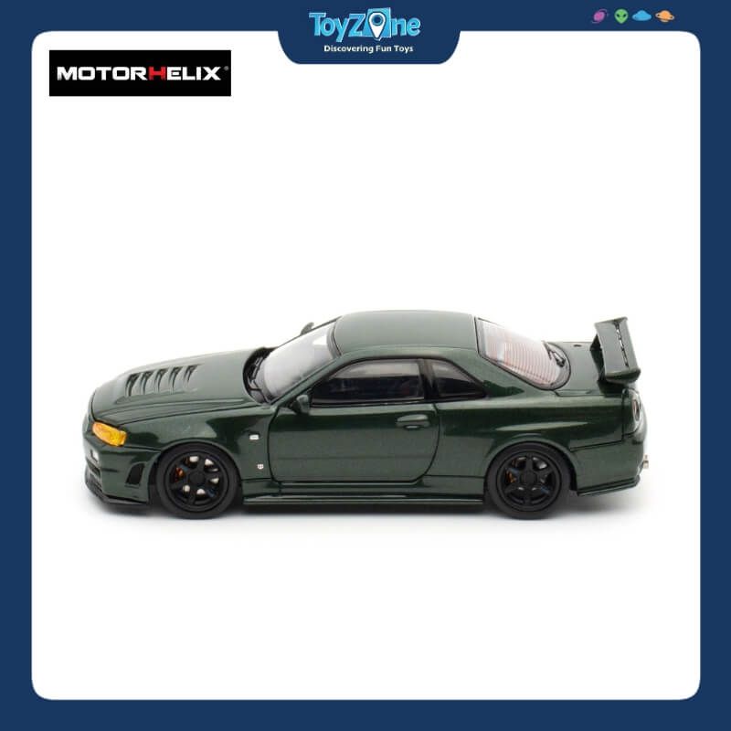  Mô hình xe Nissan GT-R ( NISMO ) R34 CRS 1:64 MOTORHELIX 