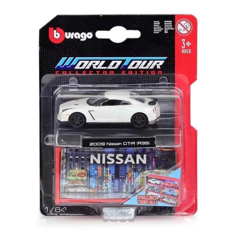 Mô hình xe Nissan GT-R R35 2009 1:64 BBURAGO