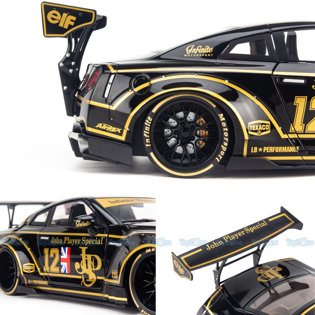 Mô hình xe Nissan GT-R R35 Liberty Walk 1:18 Solido