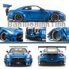 Mô hình xe Nissan GTR R35 LBWK 1:18 Solido