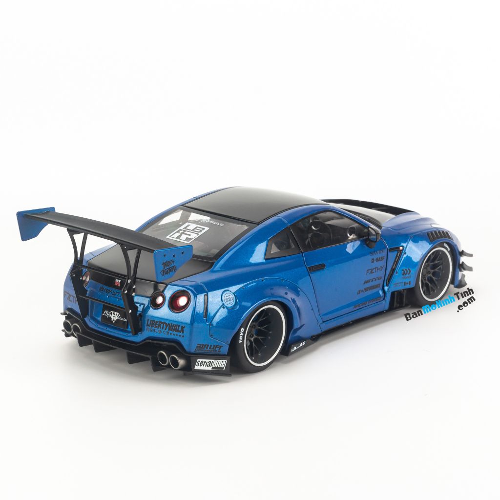 Mô hình xe Nissan GTR R35 LBWK 1:18 Solido – banmohinhtinh.com