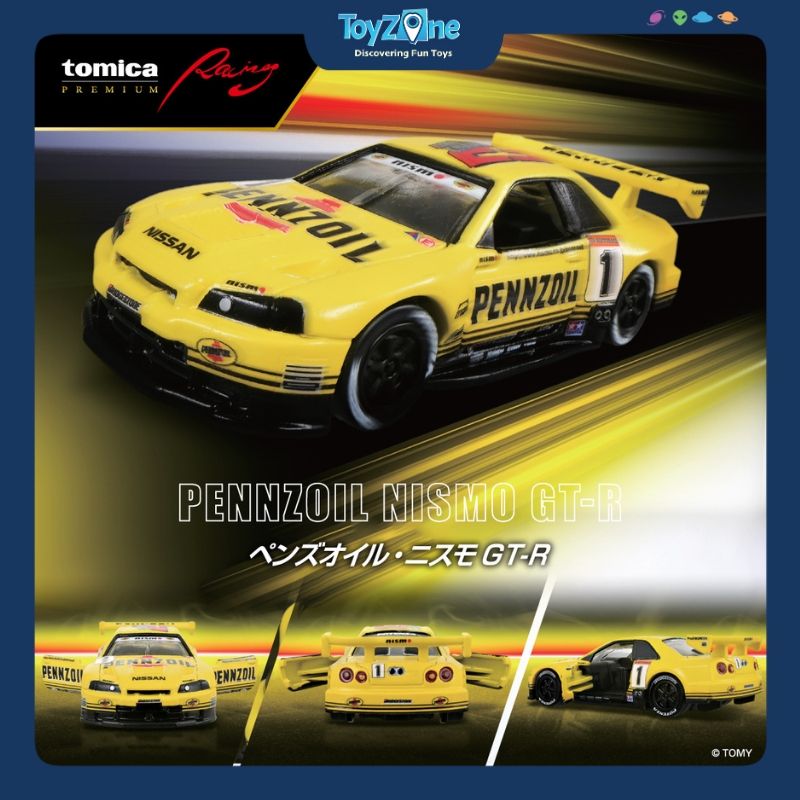 Mô hình xe Nissan Nismo GT-R Pennzoil 1:63 TOMICA PREMIUM RACING