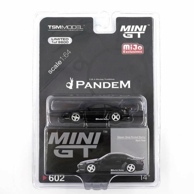 Mô hình xe Nissan Silvia Rocket Bunny 1:64 MiniGT
