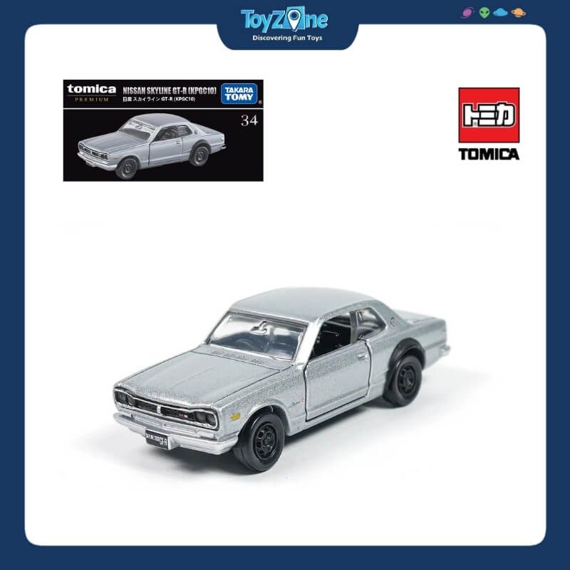 Mô hình xe Nissan Skyline GT-R ( KPGC110 ) No.34 TOMICA PREMIUM