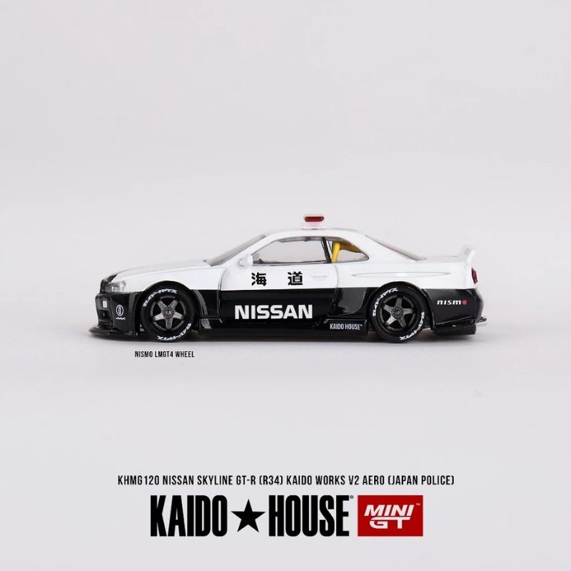 Mô hình xe Nissan Skyline GT-R (R34) 1:64 KAIDO HOUSE