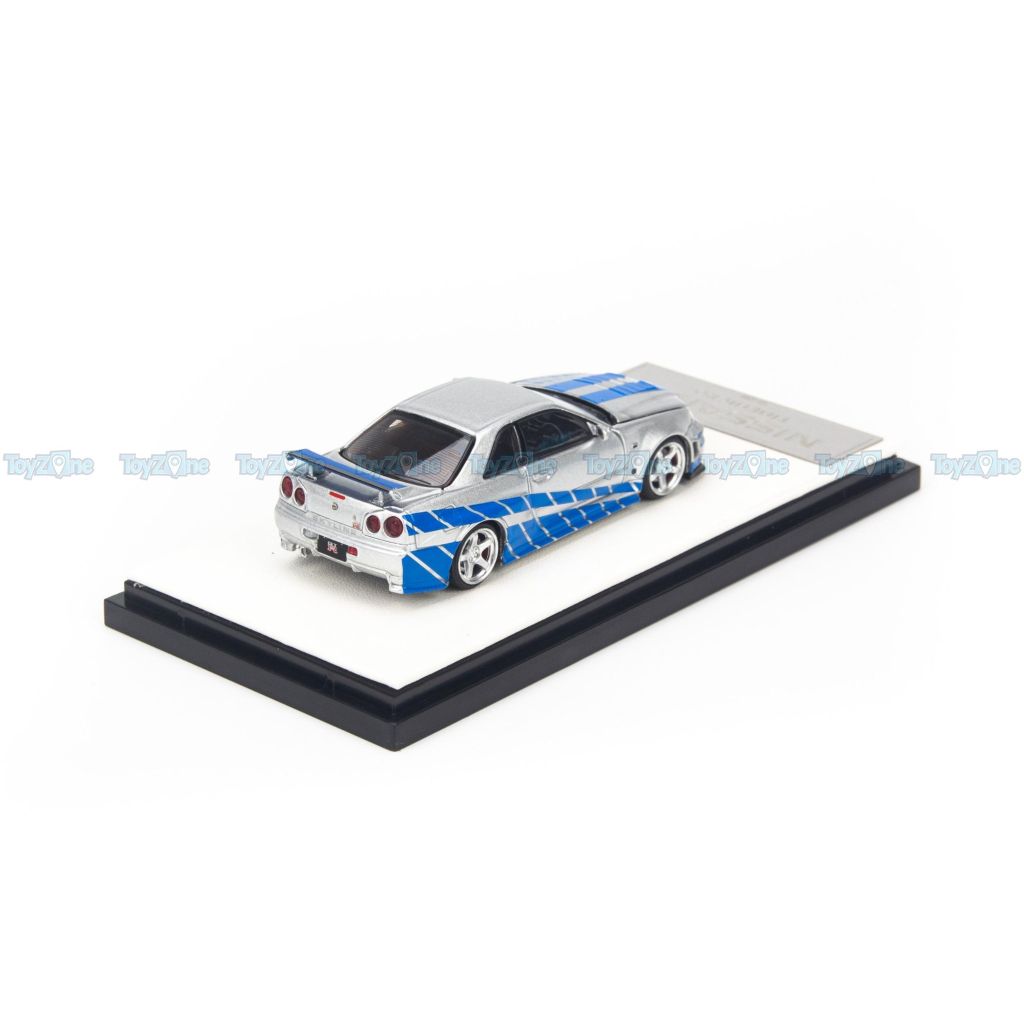  Mô hình xe Nissan Skyline GT-R R34 1:64 Time Micro 
