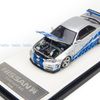  Mô hình xe Nissan Skyline GT-R R34 1:64 Time Micro 
