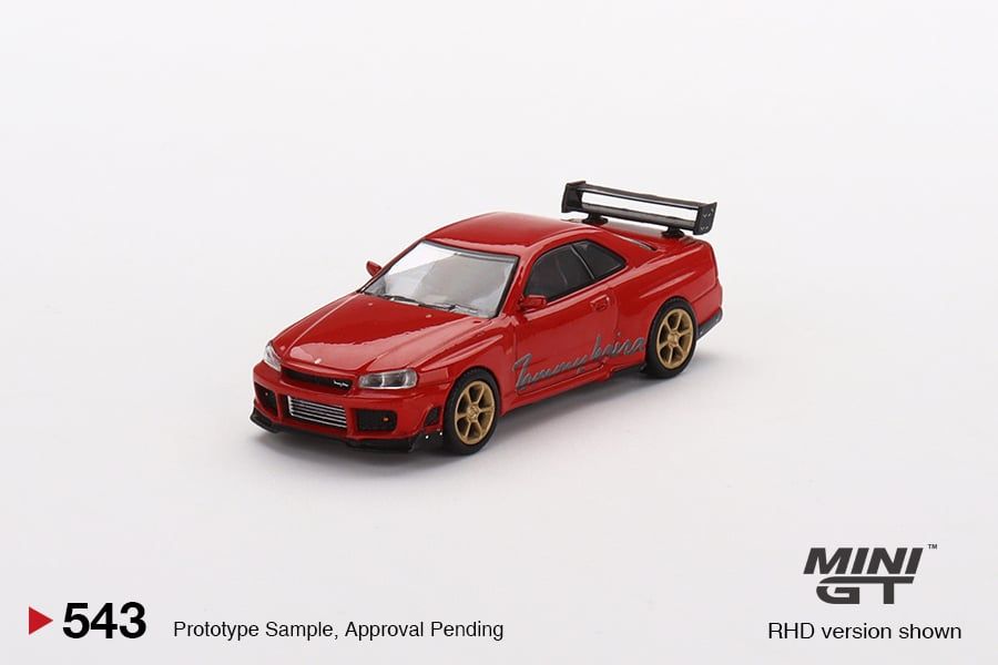 Mô hình xe Nissan Skyline GTR Tommykaira R-z 1:64 MiniGT