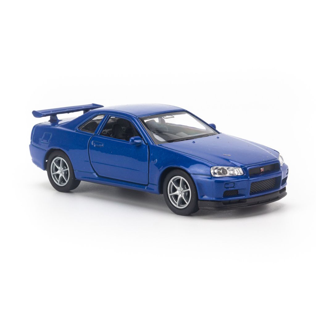  Mô hình xe Nissan Skyline R34 GT-R 1:36 Welly 
