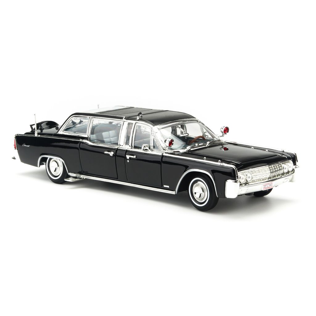 Mô hình xe 1961 Lincoln '' Quick Fix'' Black 1:24 Yat Ming - 24078