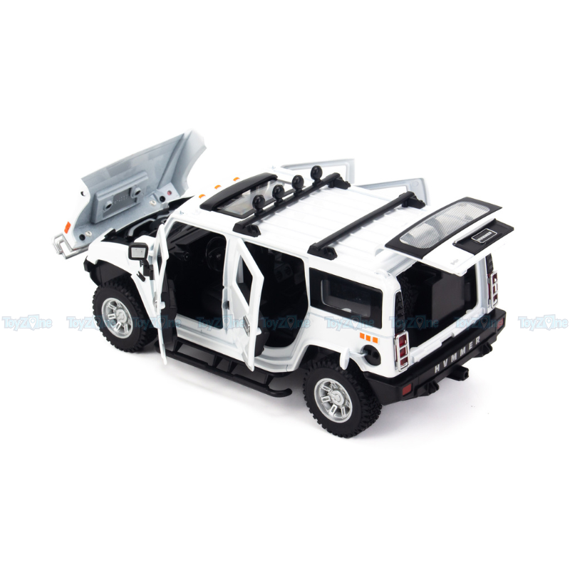 Mô hình xe ô tô Hummer H2 1:24 Alloy Car