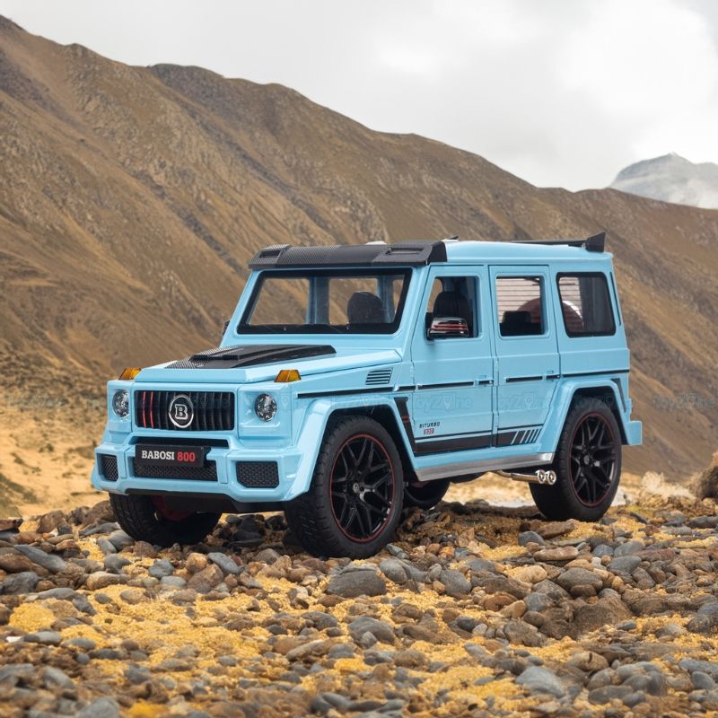  Mô hình xe ô tô Mercedes Brabus G800 1:18 Chezhi 