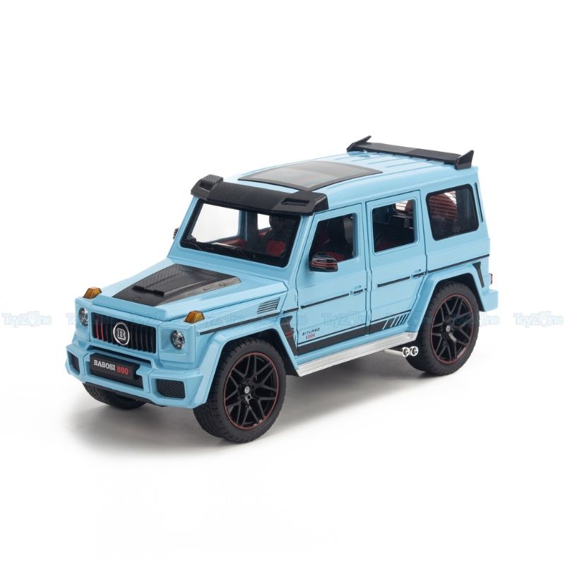  Mô hình xe ô tô Mercedes Brabus G800 1:18 Chezhi 
