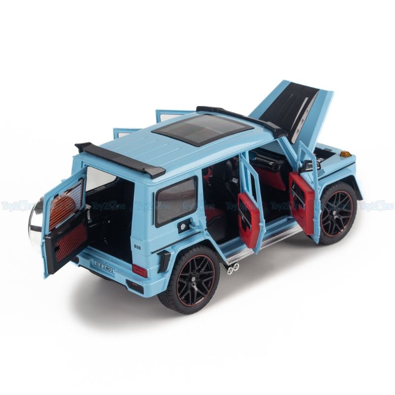  Mô hình xe ô tô Mercedes Brabus G800 1:18 Chezhi 
