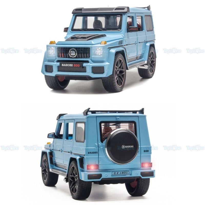 Mô hình xe ô tô Mercedes Brabus G800 1:18 Chezhi 