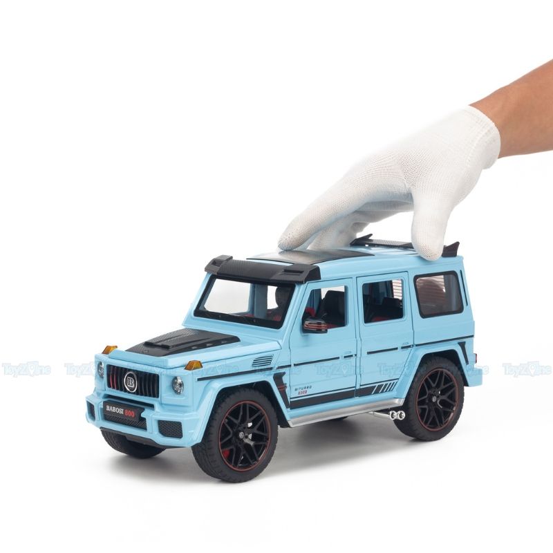  Mô hình xe ô tô Mercedes Brabus G800 1:18 Chezhi 