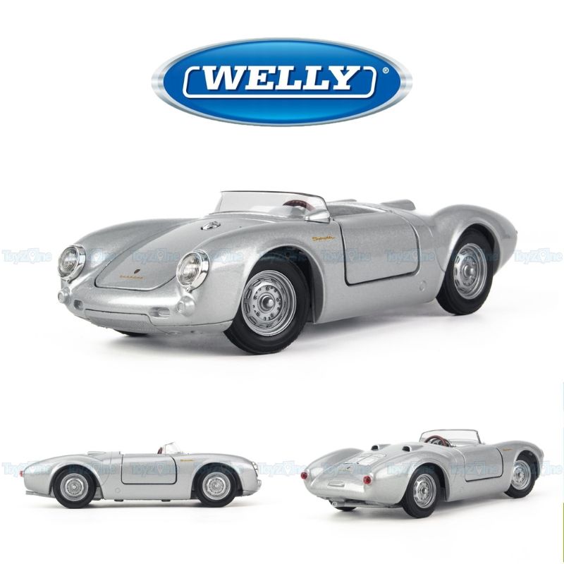  Mô hình xe Porsche 550 Spyder 1:24 WELLY 
