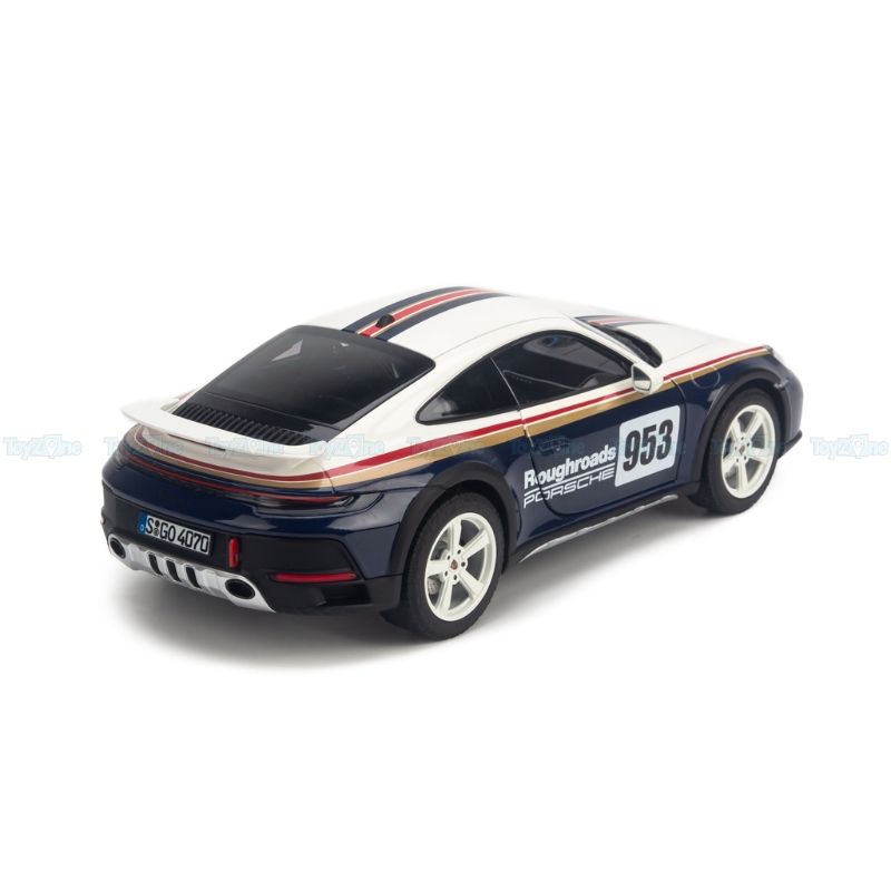 Mô hình xe Porsche 911 ( 992 ) Dakar 2023 1:18 Norev