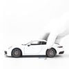 Mô hình xe Porsche 911 Carrera 4S (992) 1:24 Welly White (5)