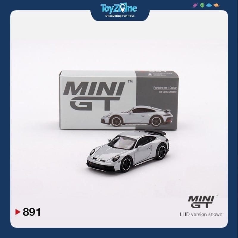  Mô hình xe Porsche 911 Dakar 1:64 MiniGT 