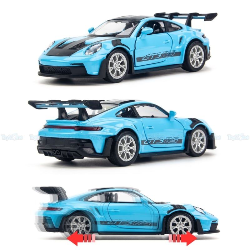 Mô hình xe Porsche 911 GT3 RS 1:36 HUADAWEI