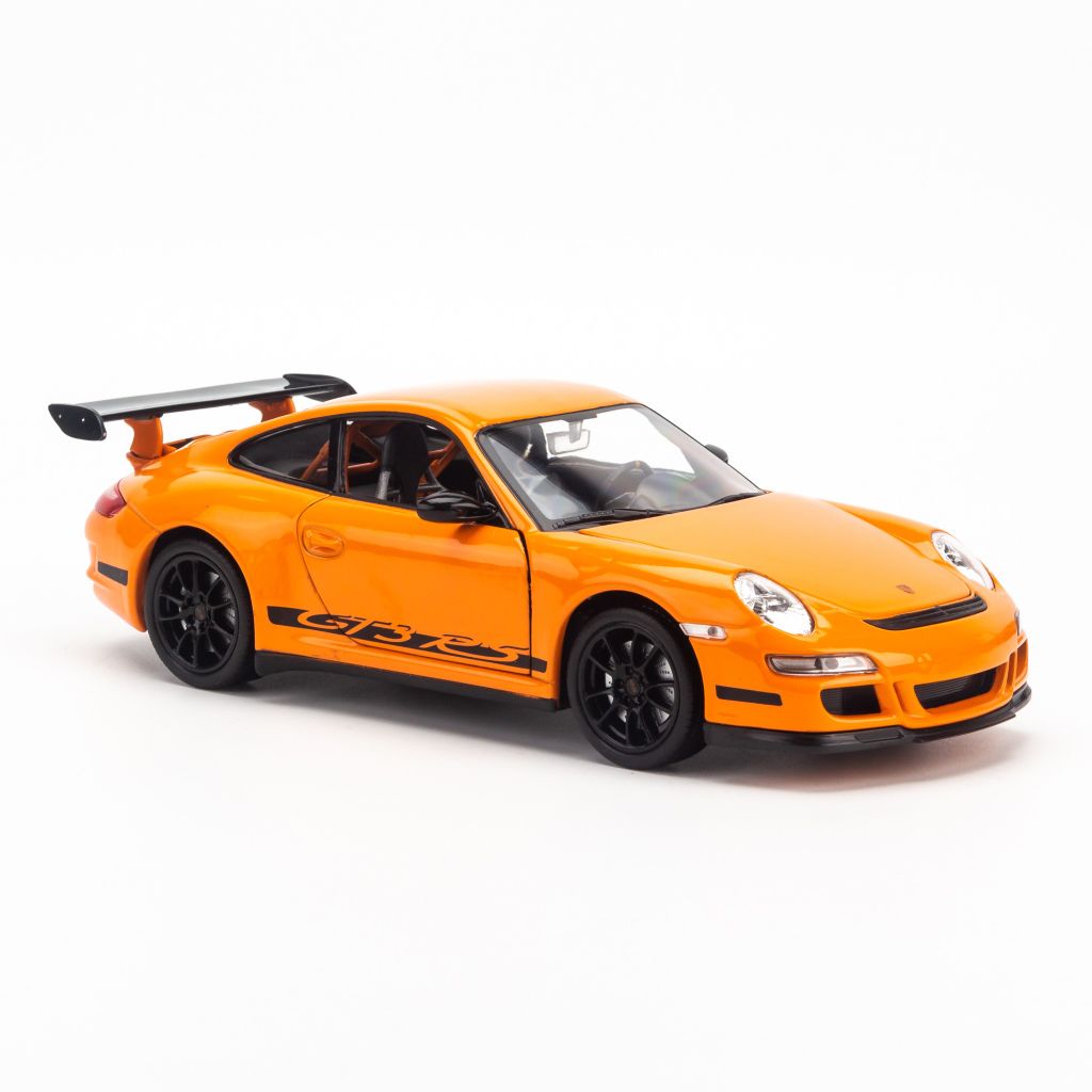  Mô hình xe Porsche 911 GT3 RS-997 2013 1:24 Welly Orange 