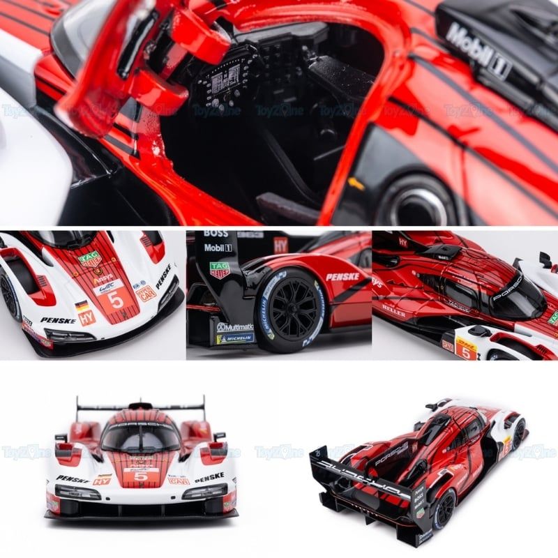Mô hình xe Porsche 963 1:24 BBURAGO