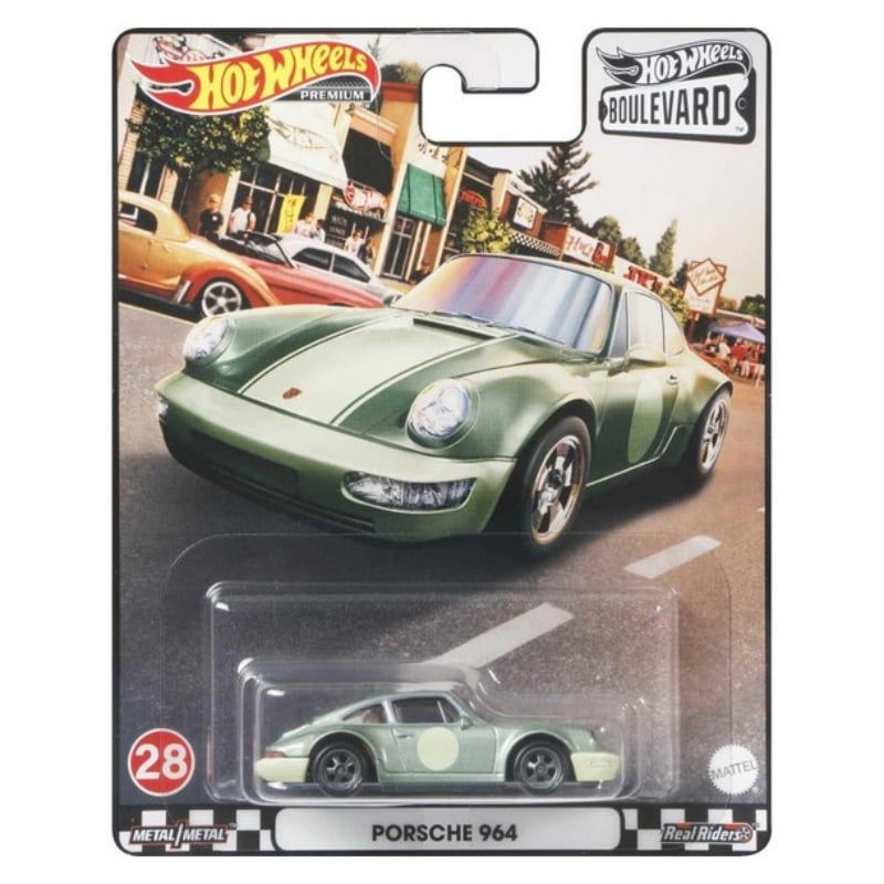 Mô hình xe Porsche 964 Boulevard Series 1:64 Hot Wheels Premium