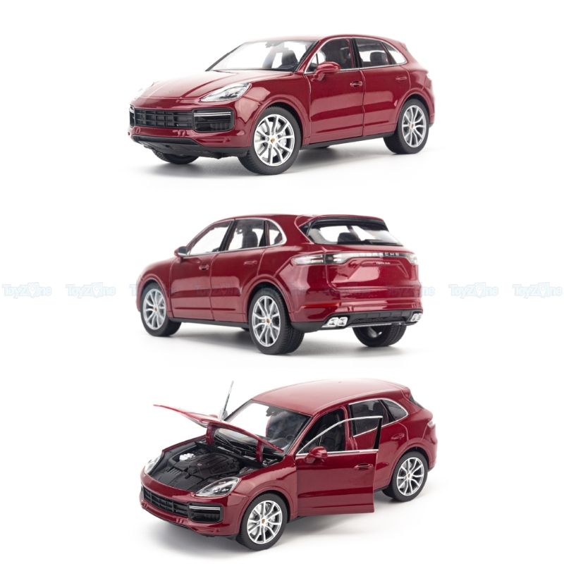 Mô hình xe Porsche Cayenne Turbo 1:24 Welly