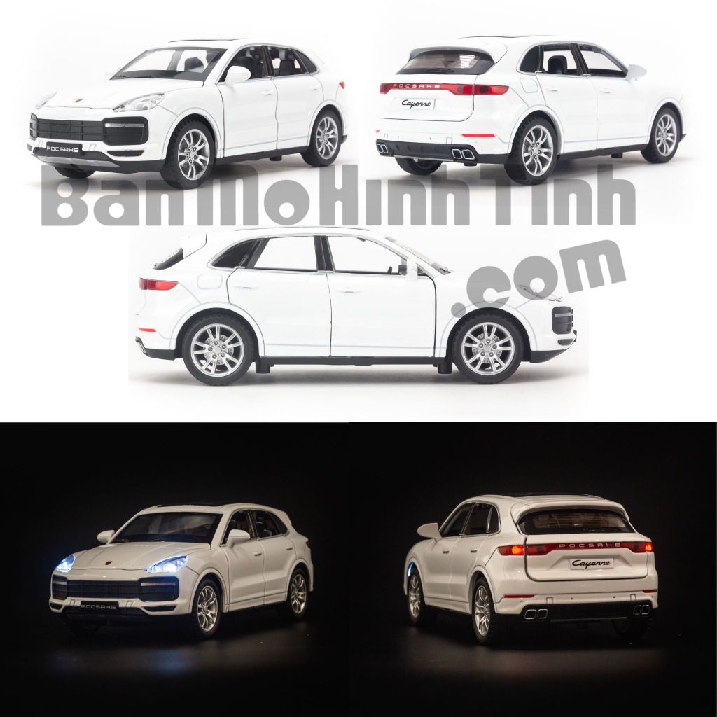 Mô hình xe Porsche Cayenne Turbo 1:32 Doublehorses