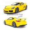 Mô hình xe Porsche Cayman GT4 1:18 Schuco Yellow (3)